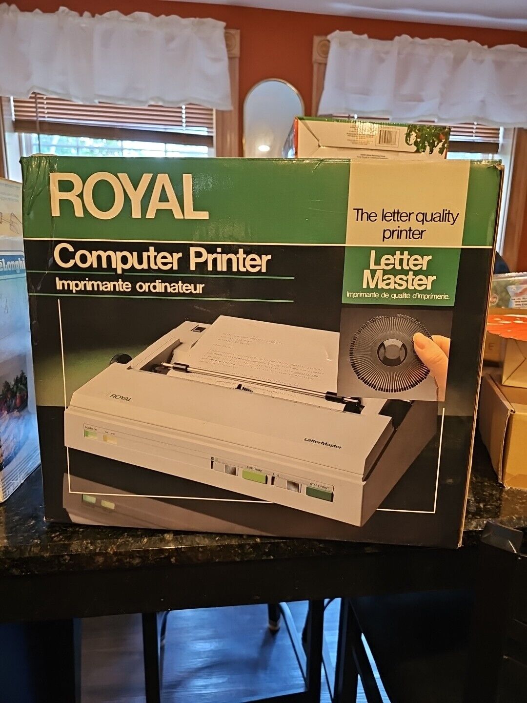 Vintage ROYAL Computer Printer Letter Master. Brand New In Original Box 
