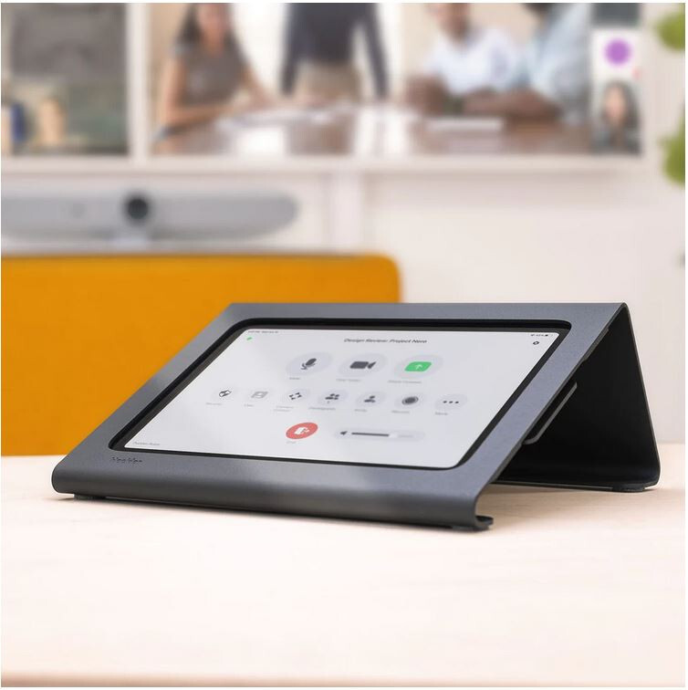 Heckler H760-BG Meeting Room Console for iPad 6th Gen. (9.7") - w/ PoE Adapter