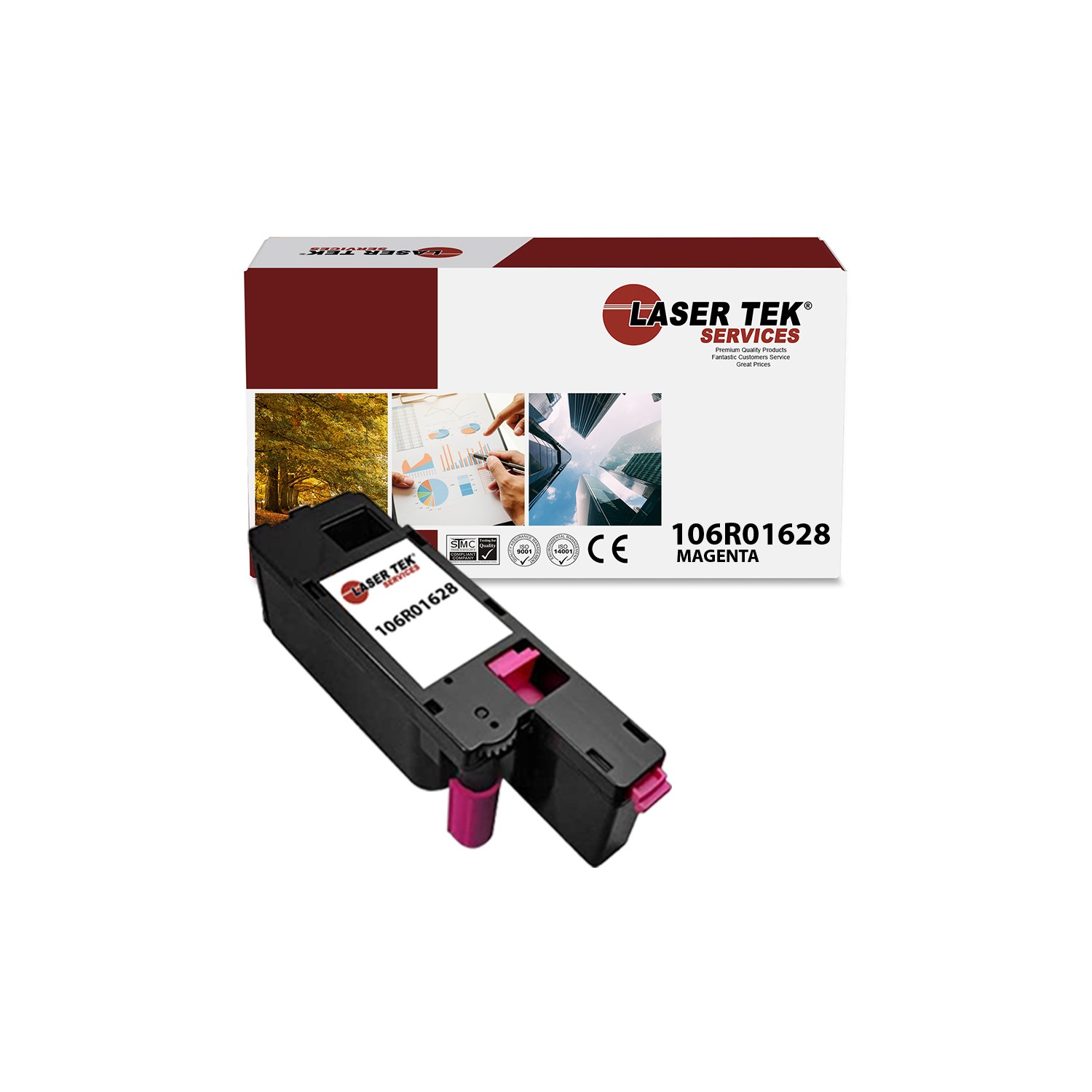 LTS 106R01628 Magenta Compatible for Xerox Phaser 6000 6010 Toner Cartridge
