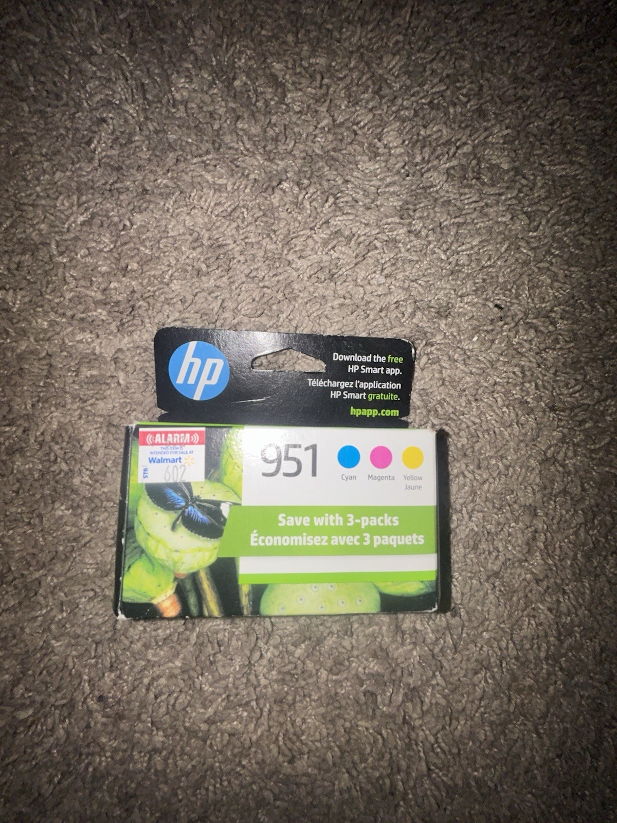 HP 951 Cyan, Magenta, Yellow Ink Cartridges, Pack Of 3