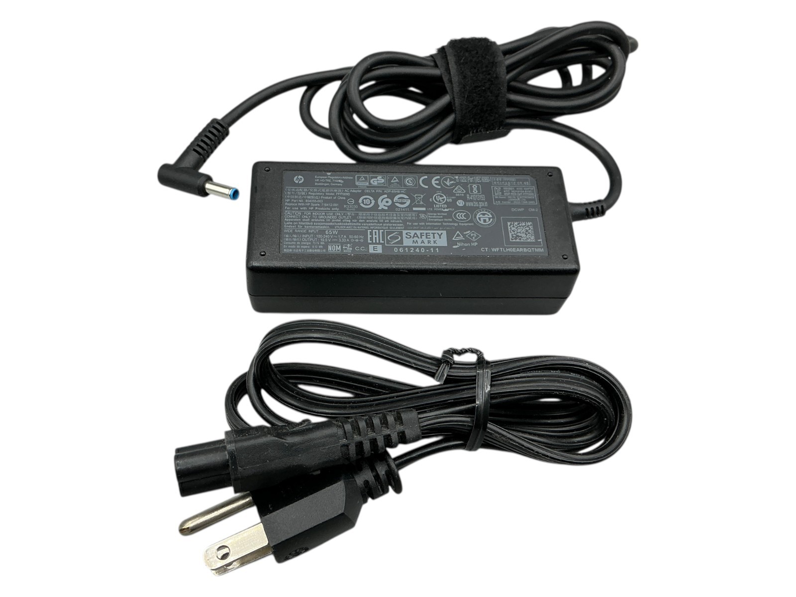 Genuine HP 65W AC Adapter 19.5V 3.33A PPP009D 913691-850 P/N 854055-003 Charger