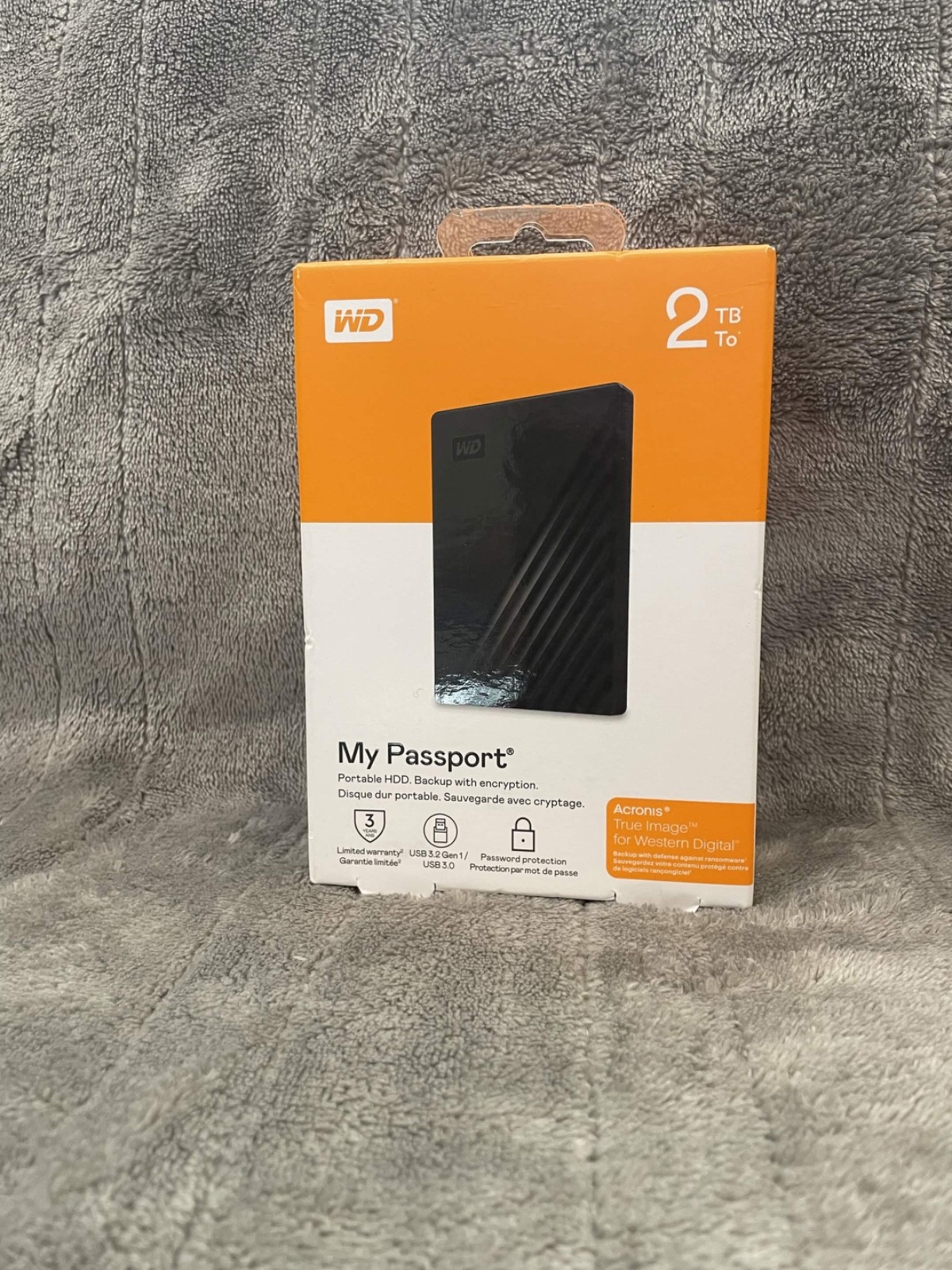 [NEW] - Western Digital My Passport 2TB Portable HDD - BLACK