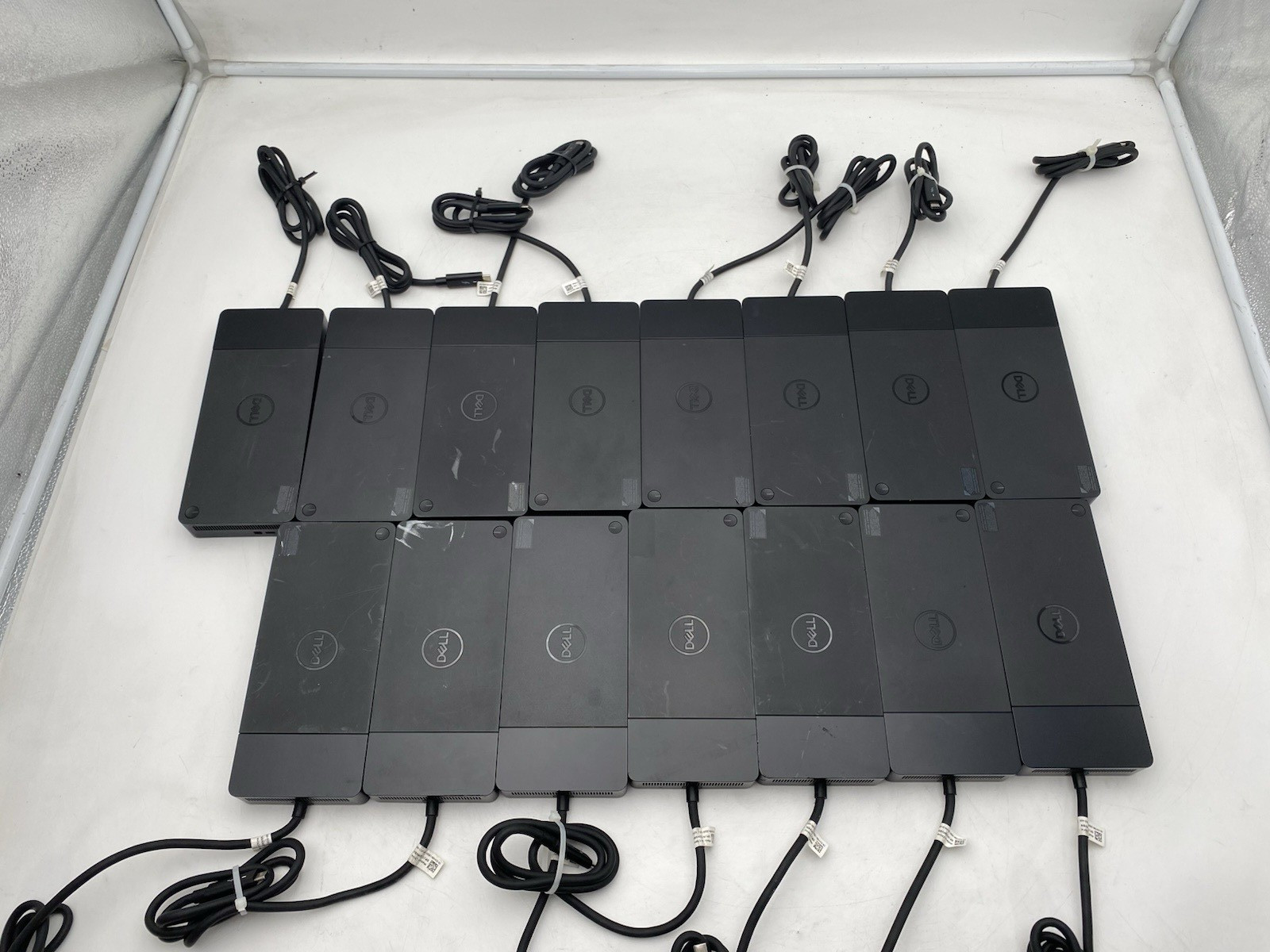 Lot of 15 Dell WD19TBS Docking Station No Ac Adapter
