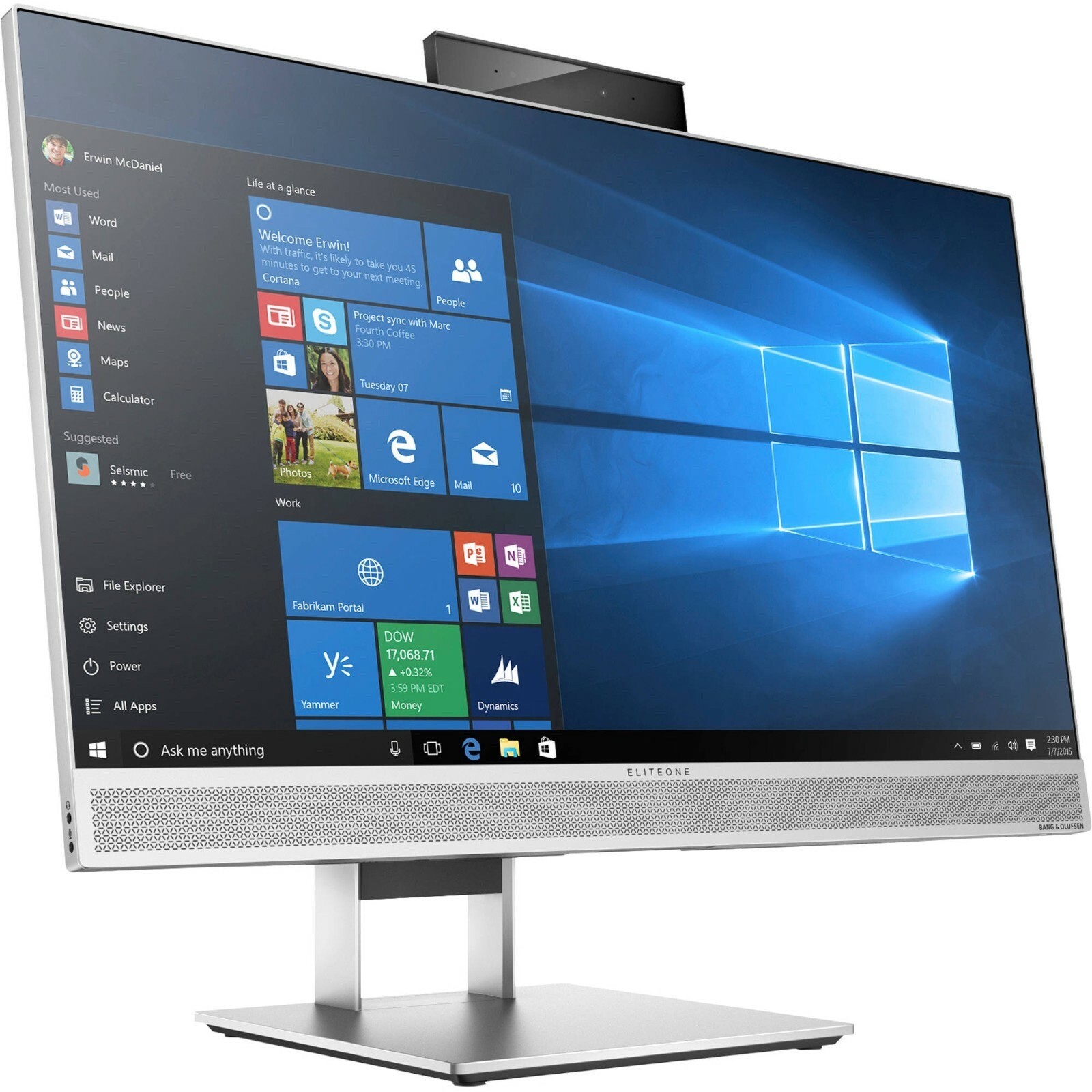 New Sealed HP EliteOne 800 G3 23.8" AIO Core i5-6500 3.2GHz 32GB RAM 256GB