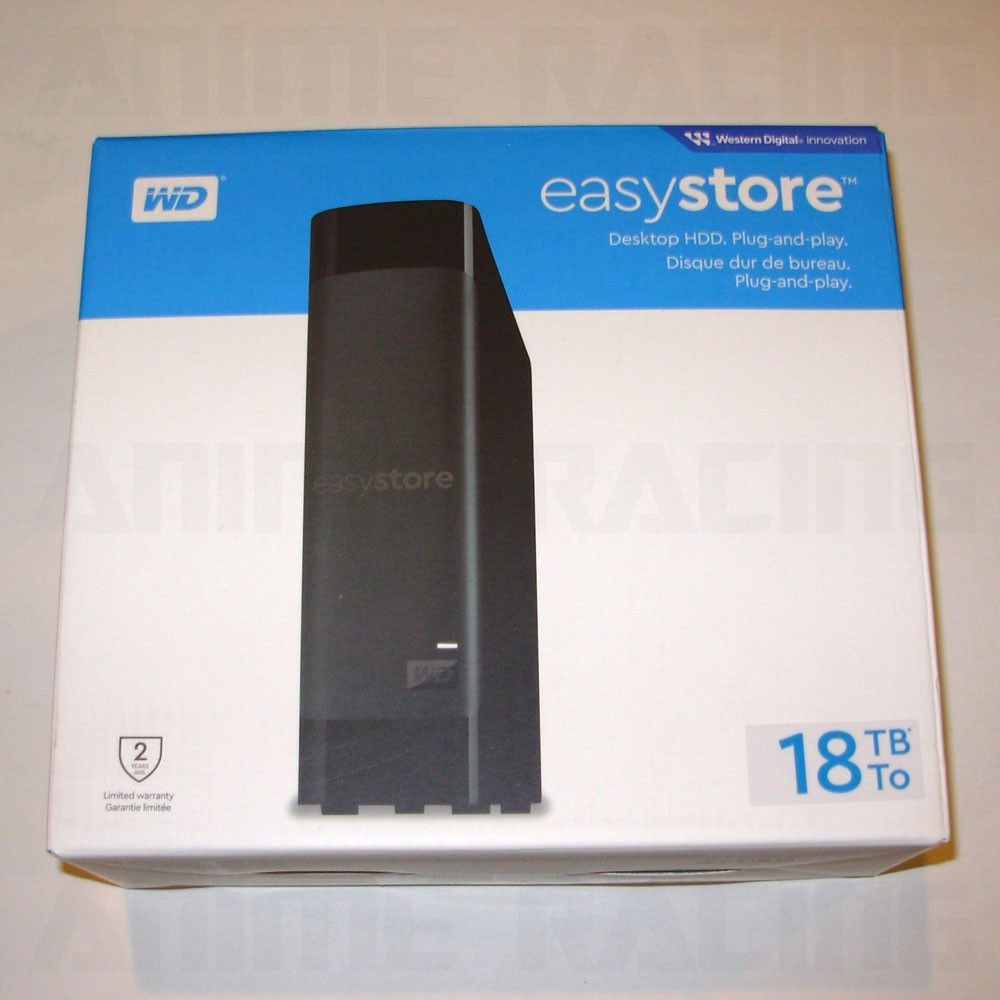 NEW SEALED WD EASYSTORE 18TB EXTERNAL DESKTOP HDD WESTERN DiGiTAL HARD DRiVE USB