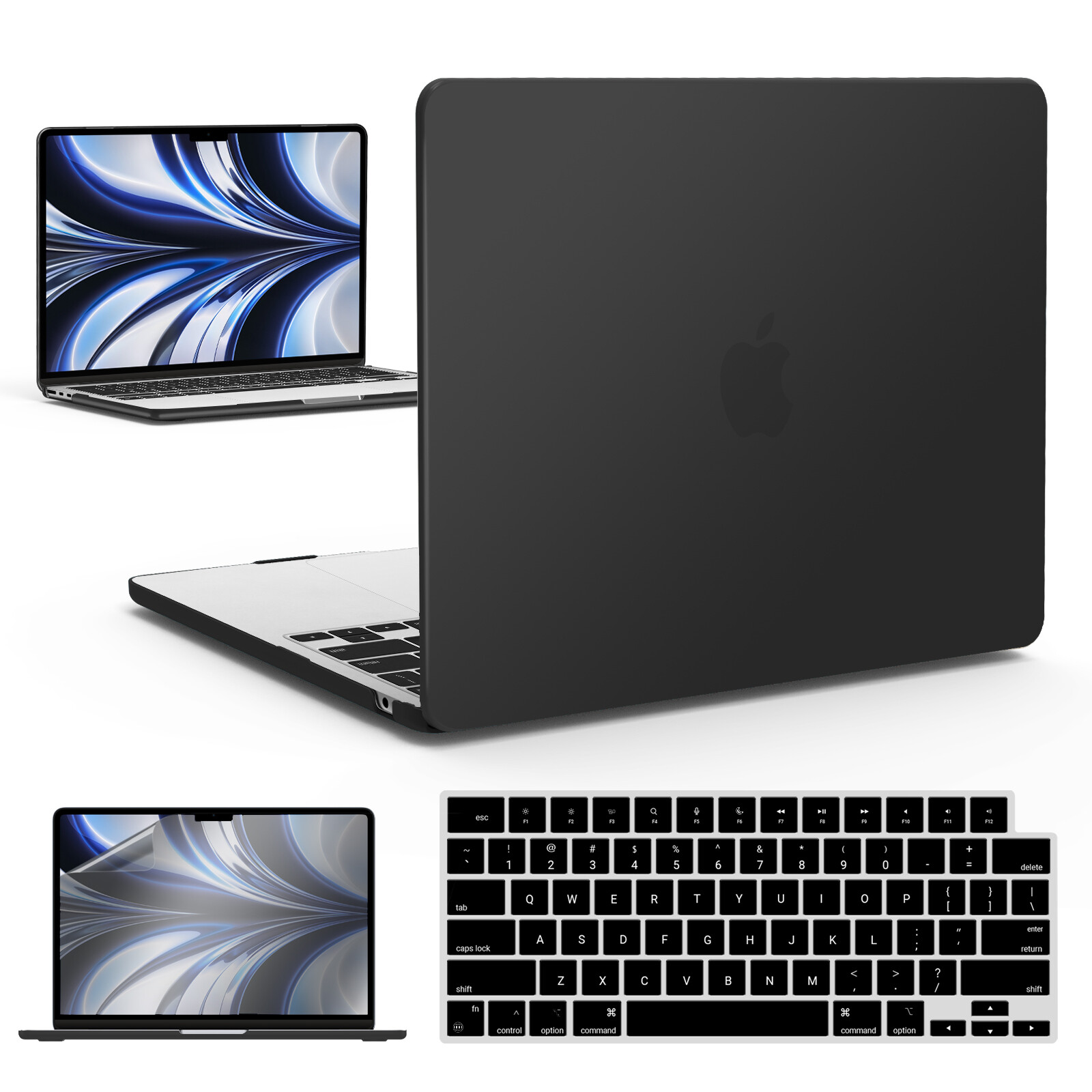 IBENZER for 2025 2024 2023 MacBook Air 15 inch Case M4 A3241 M3 A3114 M2 A2941
