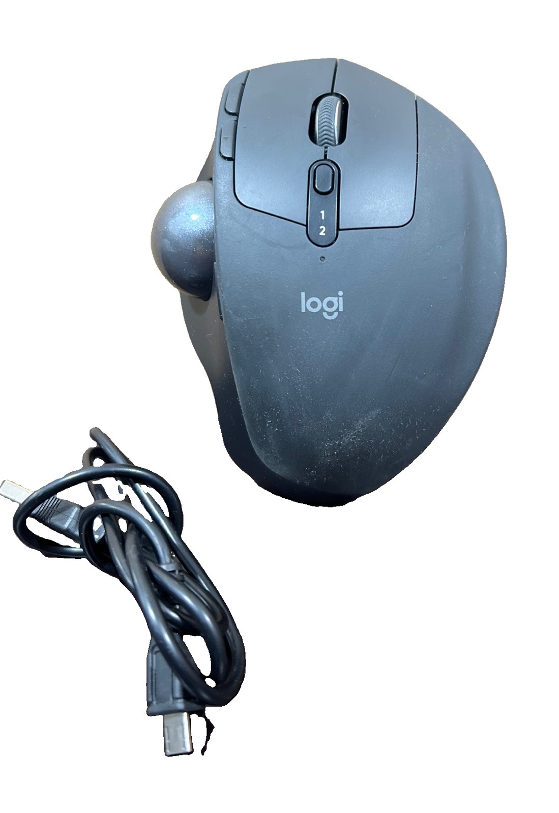Logitech Logi MX Ergo Wireless Bluetooth Trackball Ergonomic Mouse M-R0065