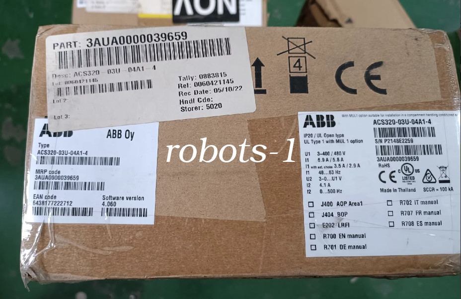 1PC ACS320-03U-04A1-4 ABB inverter brand new FedExor DHL