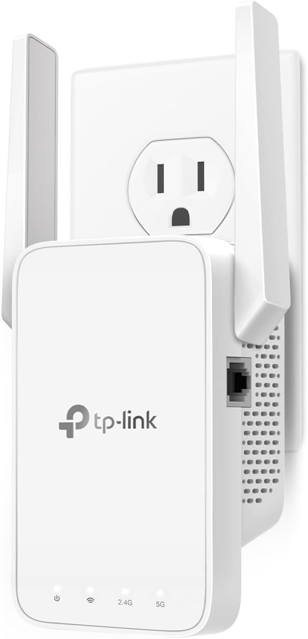 TP-Link AC1200 WiFi Extender Dual Band 5GHz/2.4GH, 1.2Gbps Home Signal Booster