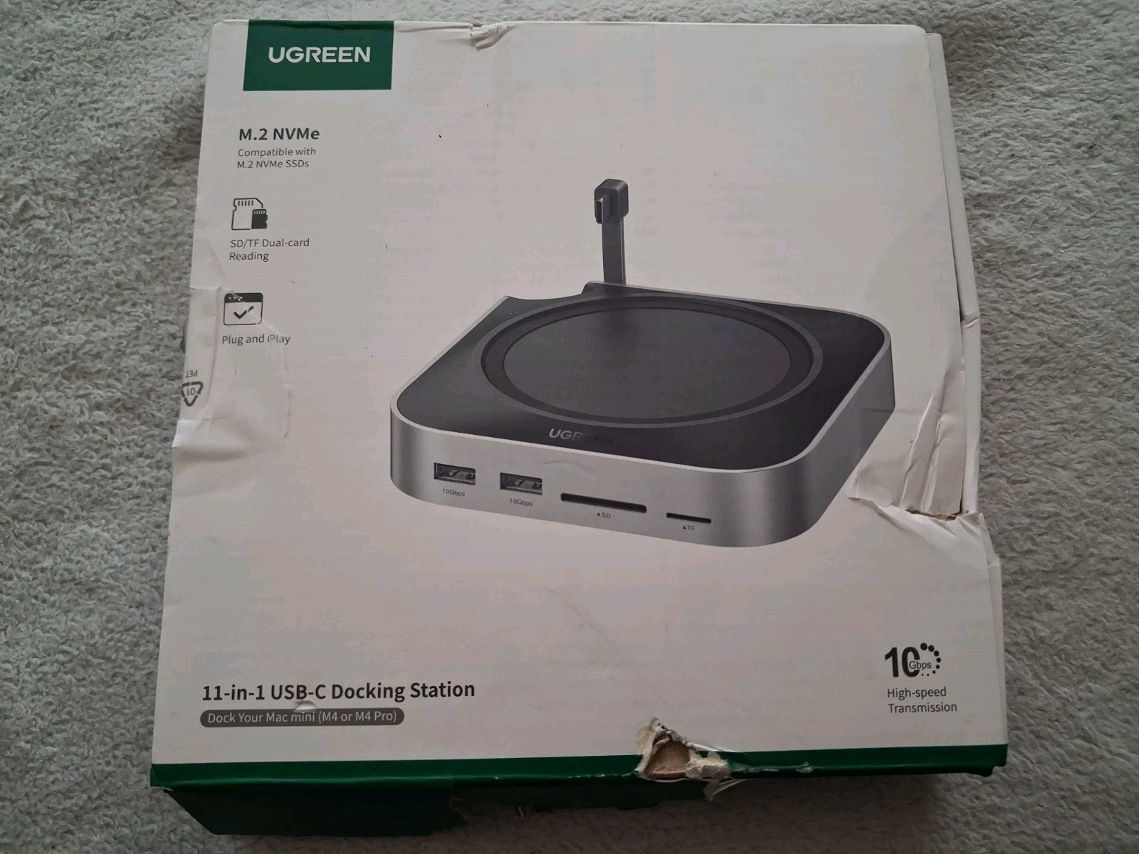 UGREEN 11 in 1 USB-C Docking Station for Mac Mini M4