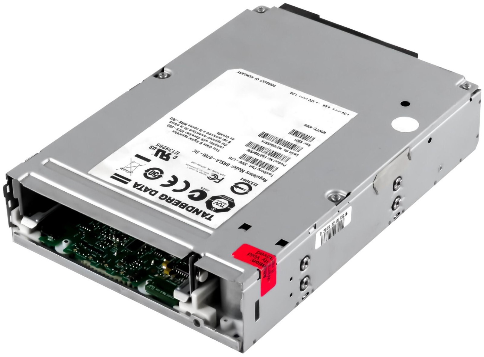 Streamer Tandberg 3500-LTO LTO-3 400/800GB SAS 5.25''