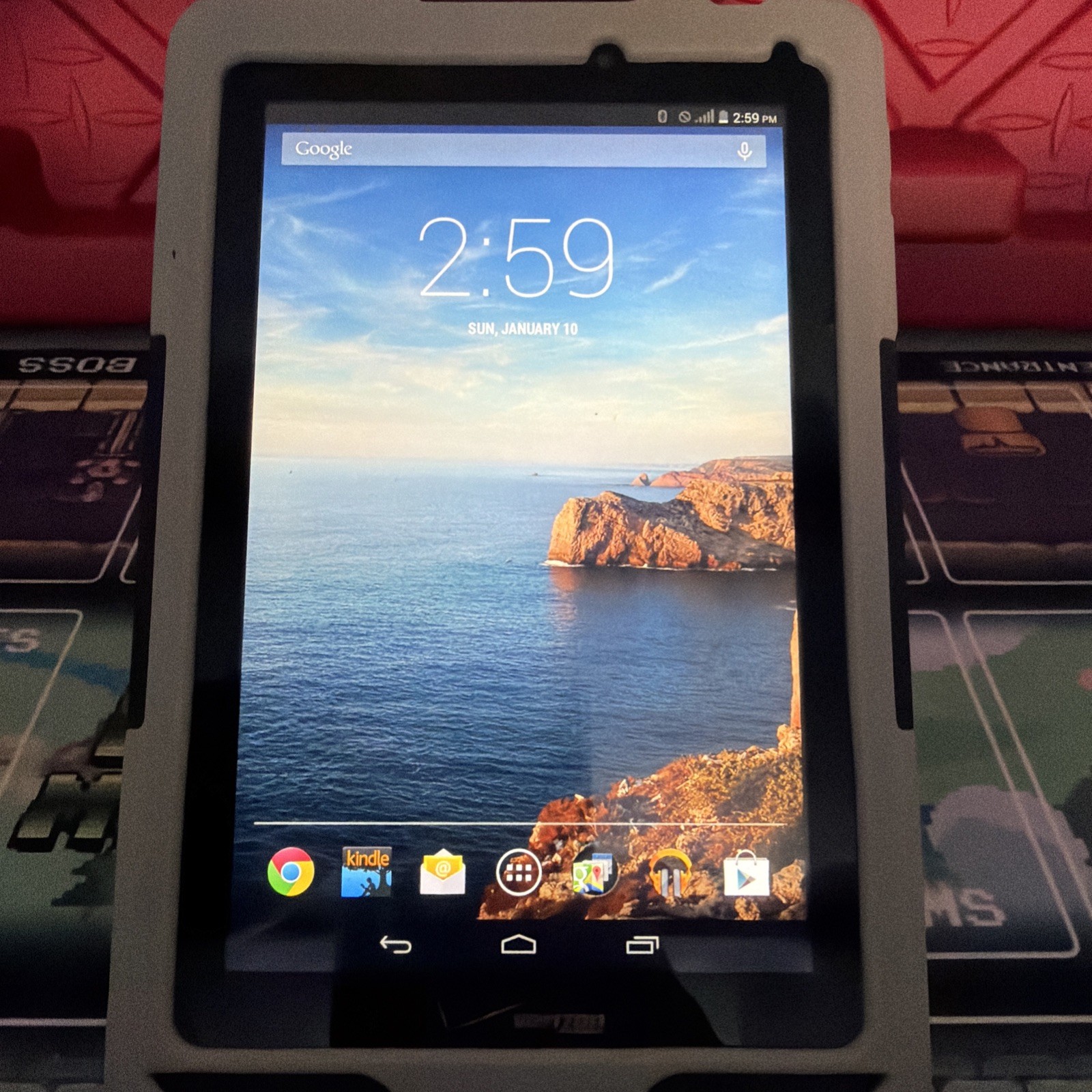 Verizon Wireless Ellipsis 7 QMV7B 4G LTE Tablet.  MINT CONDITION WITH CASE