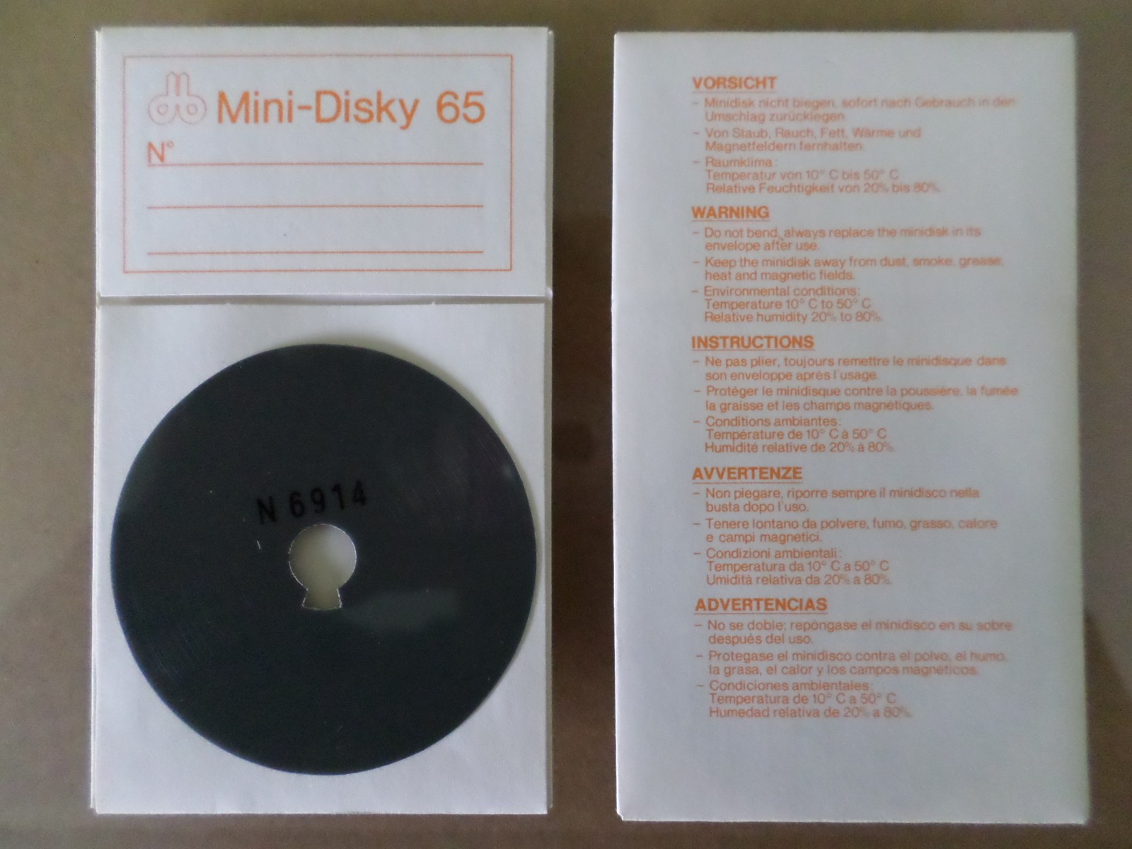 5 x Mini Whisky 65 65mm db Döbbelin & Boeder Floppy Disk Olivetti Vintage PC - NEW