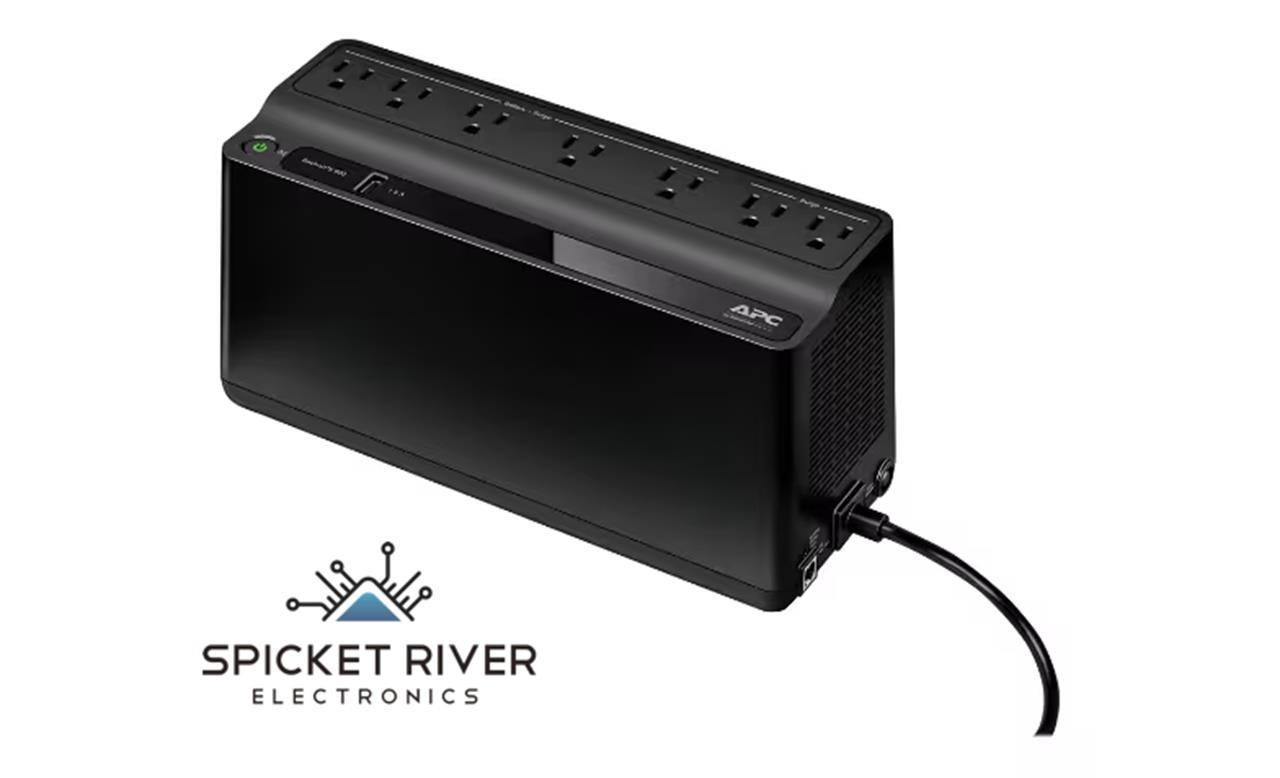 APC Back-UPS 600 BE600M1 600VA 120V USB 7-Outlet Charging Port