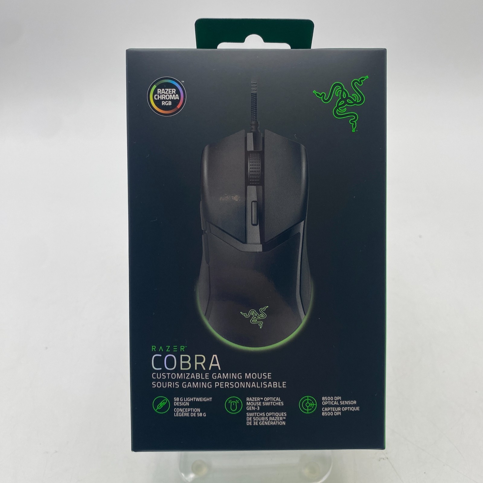Razer Cobra RZ01-014650100-R3U1 Wired Lightweight Gaming Mouse 8500 DPI Black