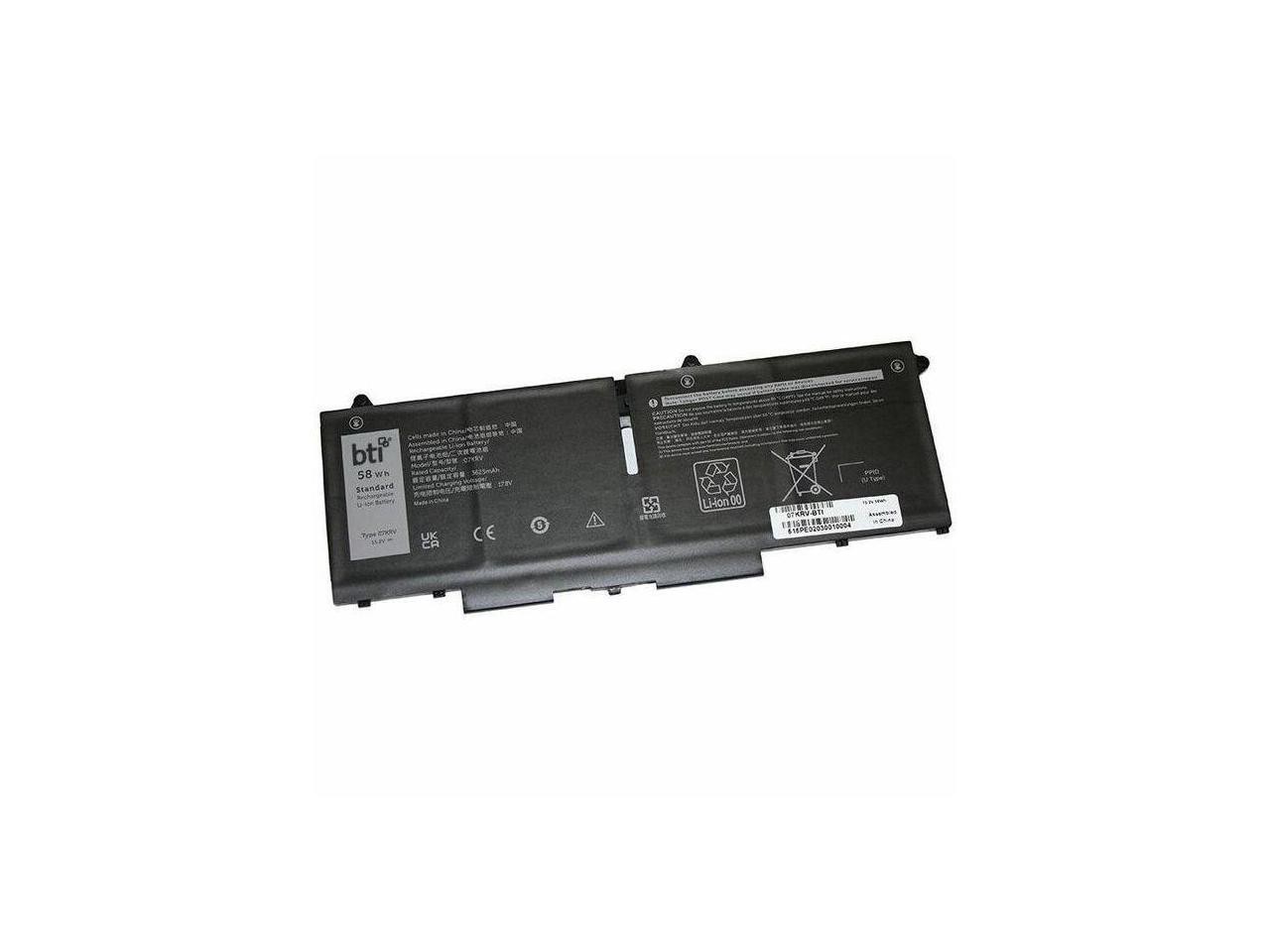 BTI 07KRV-BTI 4-Cell 15.2V 55WHr Replacement Battery For Dell Latitude 5330, 543