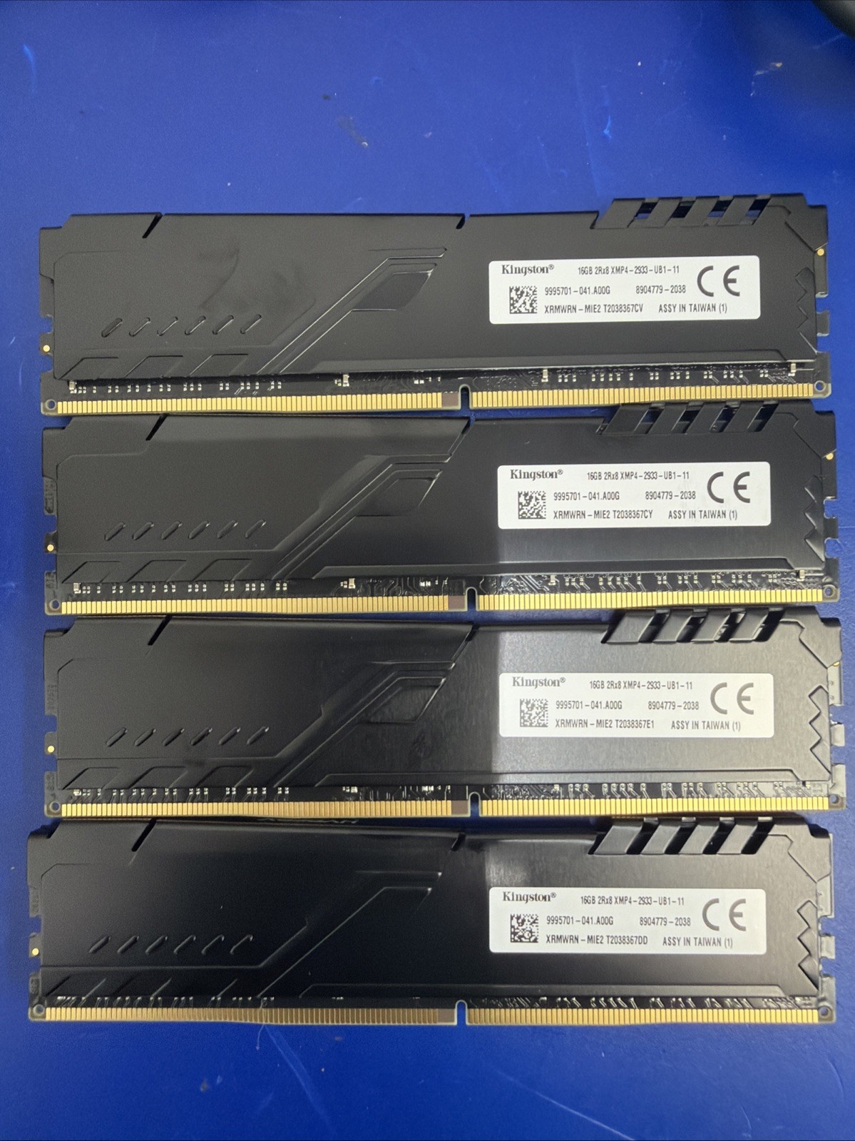 Kingston (HyperX Fury ) DDR4 64gb 4x16 2933 MHz (PC4-23400)