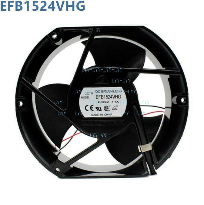 Delta EFB1524VHG Axial Fan DC 24V 1.7A 172*150*51mm 2-wires Inverter Cooling Fan