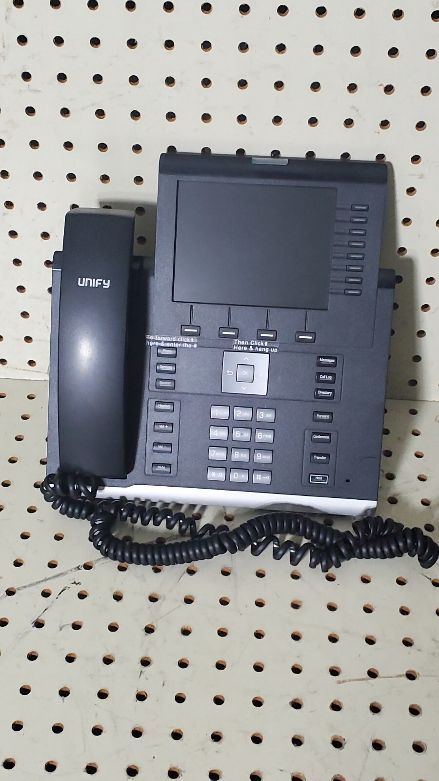 Siemens Unify IP55G OpenScape Black Desk Phone L30250-F600-C281 VOIP Phone