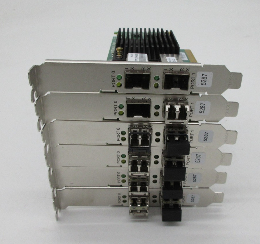 LOT OF 6 IBM 5287 10Gb 2-Port PCIe2 Ethernet Adapter Emulex P005414-02B