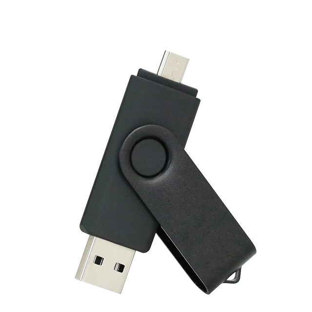 2 in 1 USB FLASH DRIVE OTG 2.0 32GB 64GB 128GB For Android For Windows