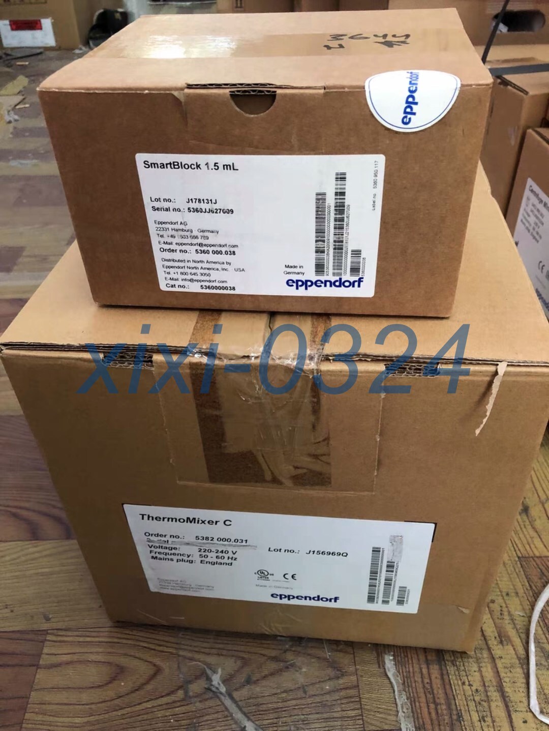 1pcs NEW eppendorf  ThermoMixer C  Mixer+1.5ml module head   DHL  shipping