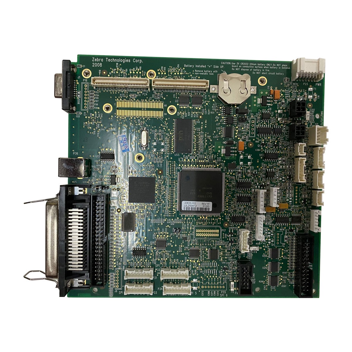 P1046696-017 Mainlogic board motherboar for Zebra ZE500-4 Thermal Printer 64MB