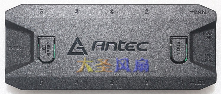 For Antec Divine Light Synchronous Controller ARGB+PWM 1-to-5 Light Interface ==