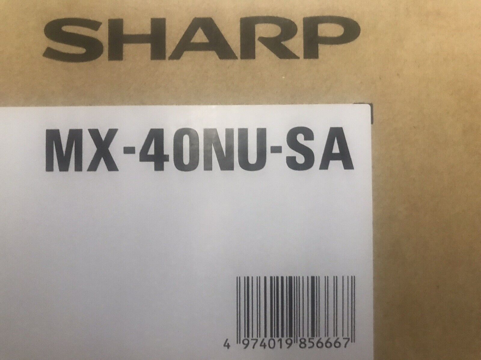 Genuine Sharp MX-40NUSA MX40NUSA Drum Unit