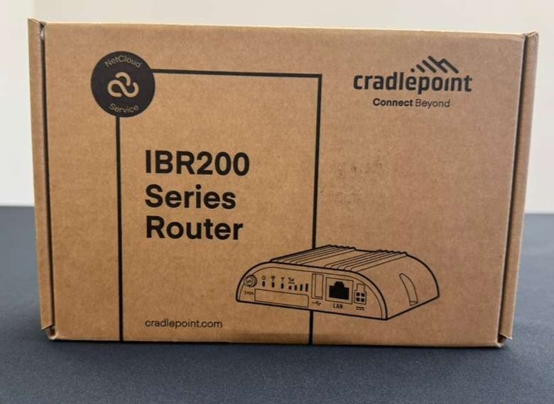 Cradlepoint IBR200 Series IBR200-10M VZ NetCloud 4G LTE Cat 1 Single Mode Router