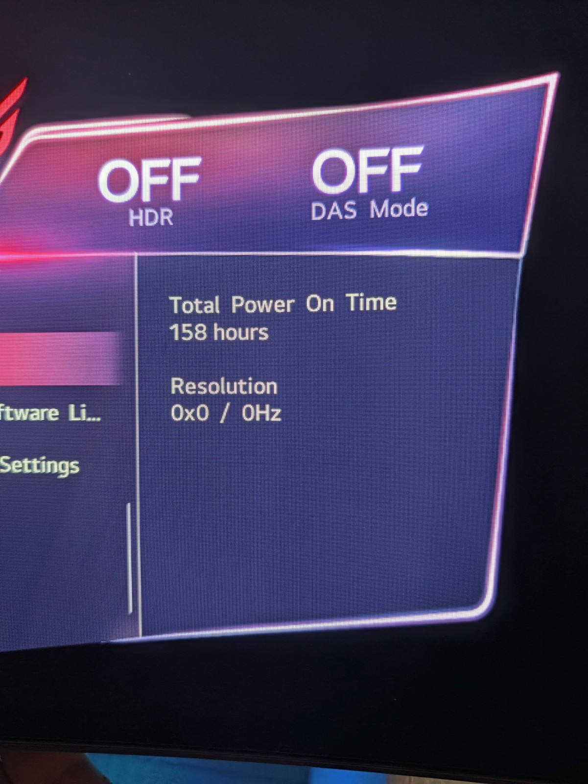 ​LG 45 inch UltraGear 1440p 240Hz OLED Curved Monitor 45GR95QE - Only 158 Hrs
