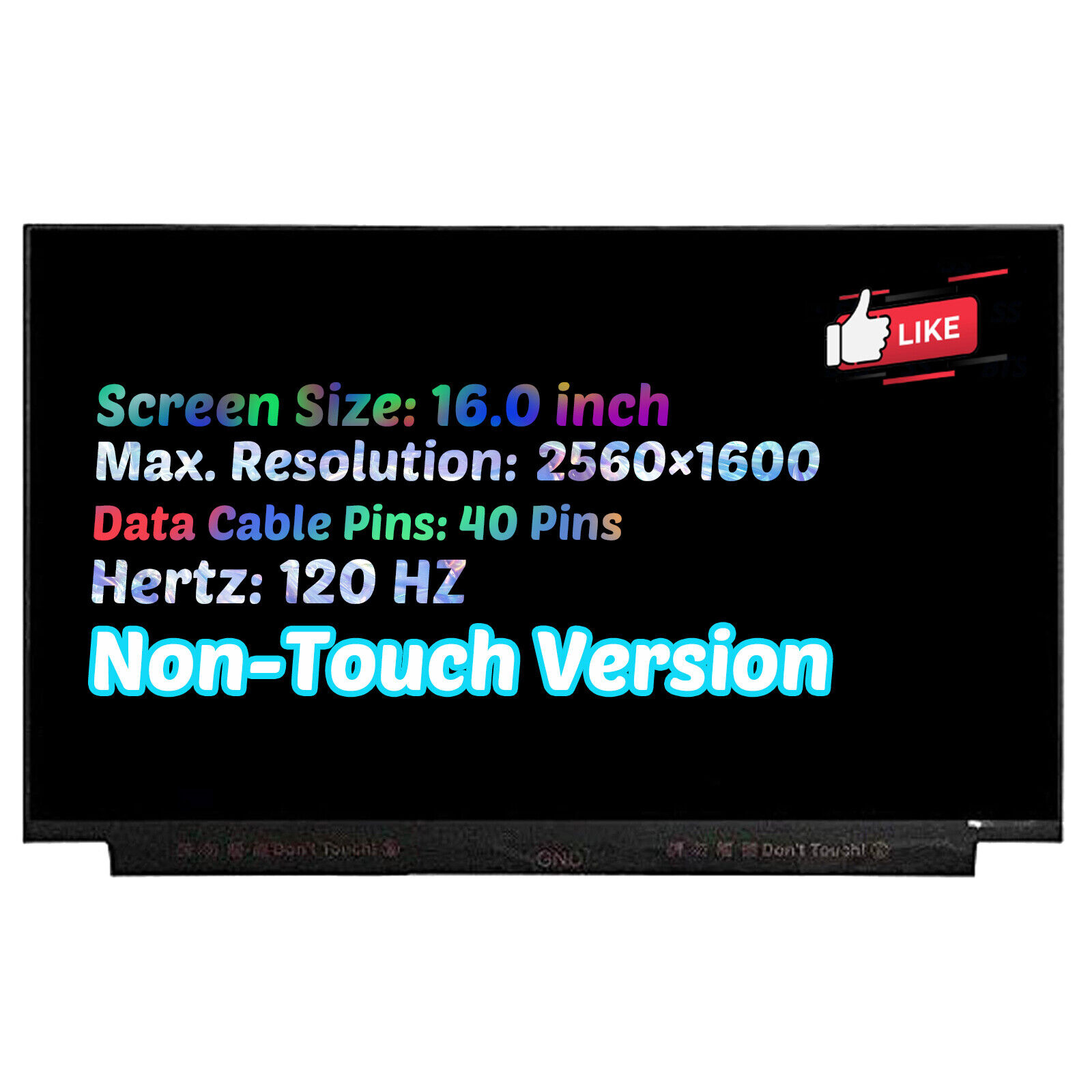 New Display MNG007DA1-2 for Lenovo 5D11B02429 16