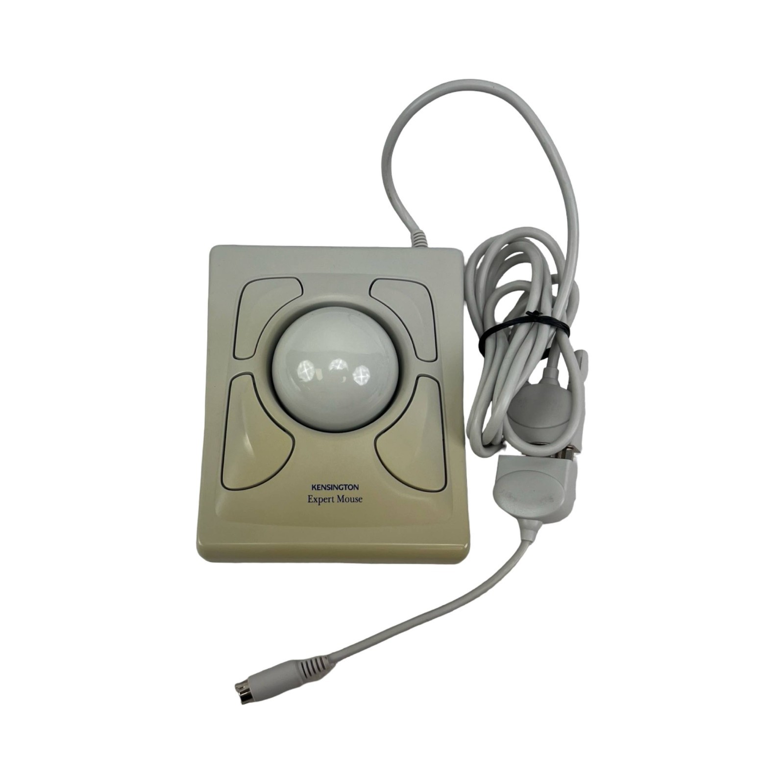 Kensington Expert Mouse Trackball Model #64215 Vintage with ps2 / serial cable