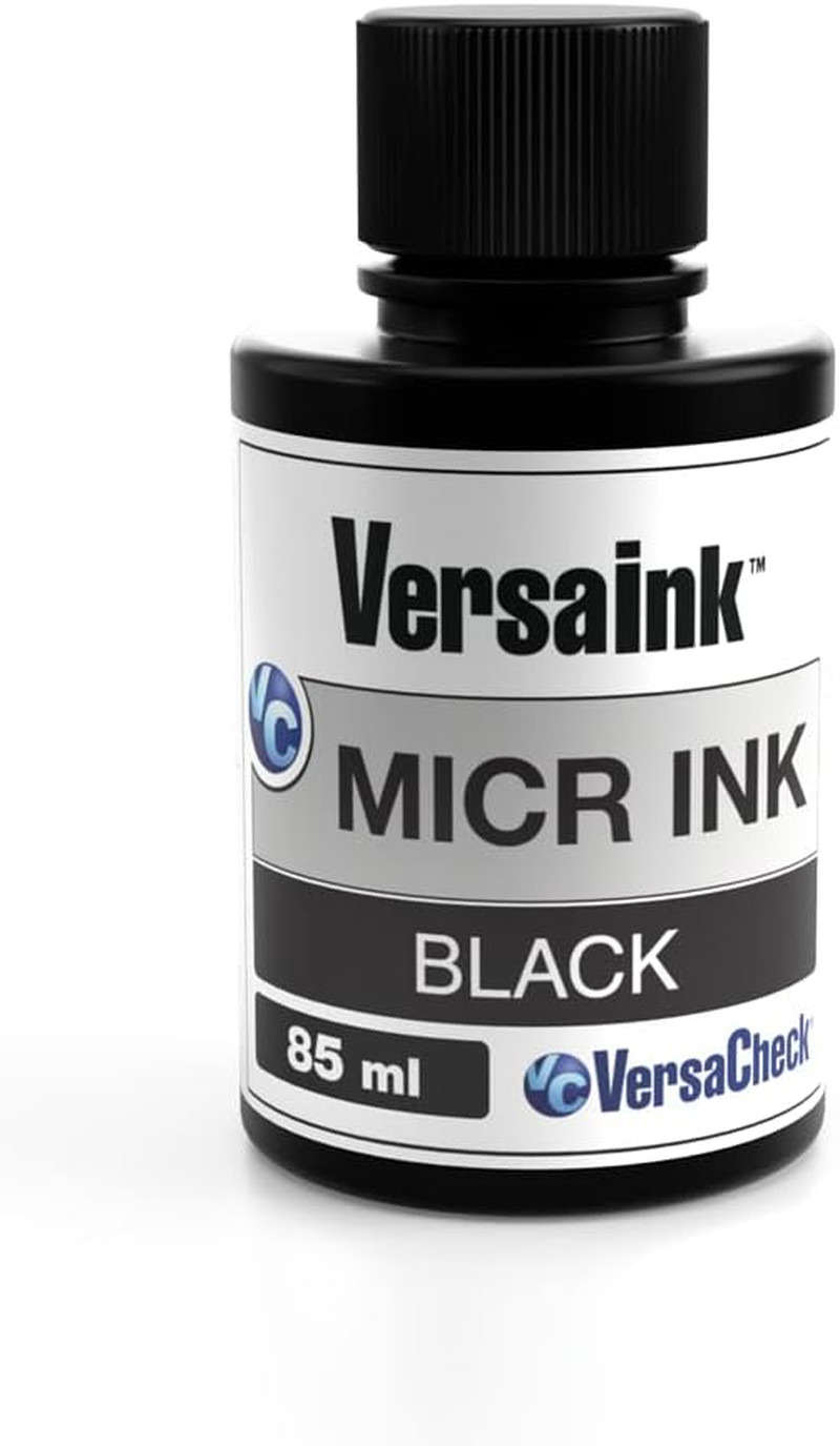 -Nano Black MICR Ink -85Ml – Magnetic Ink for Check Printers and All-In-One Inkj