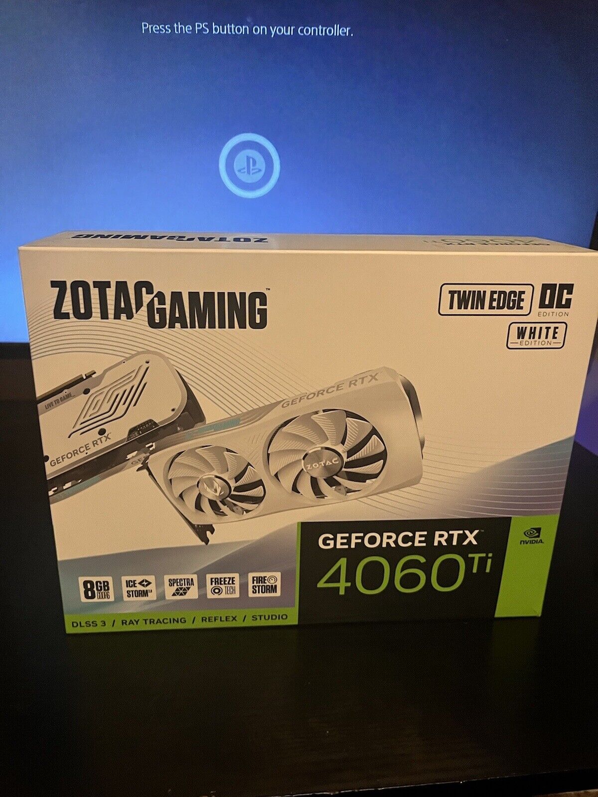 ZOTAC Gaming Geforce RTX 4060 Ti 8GB Twin Edge OC White Edition