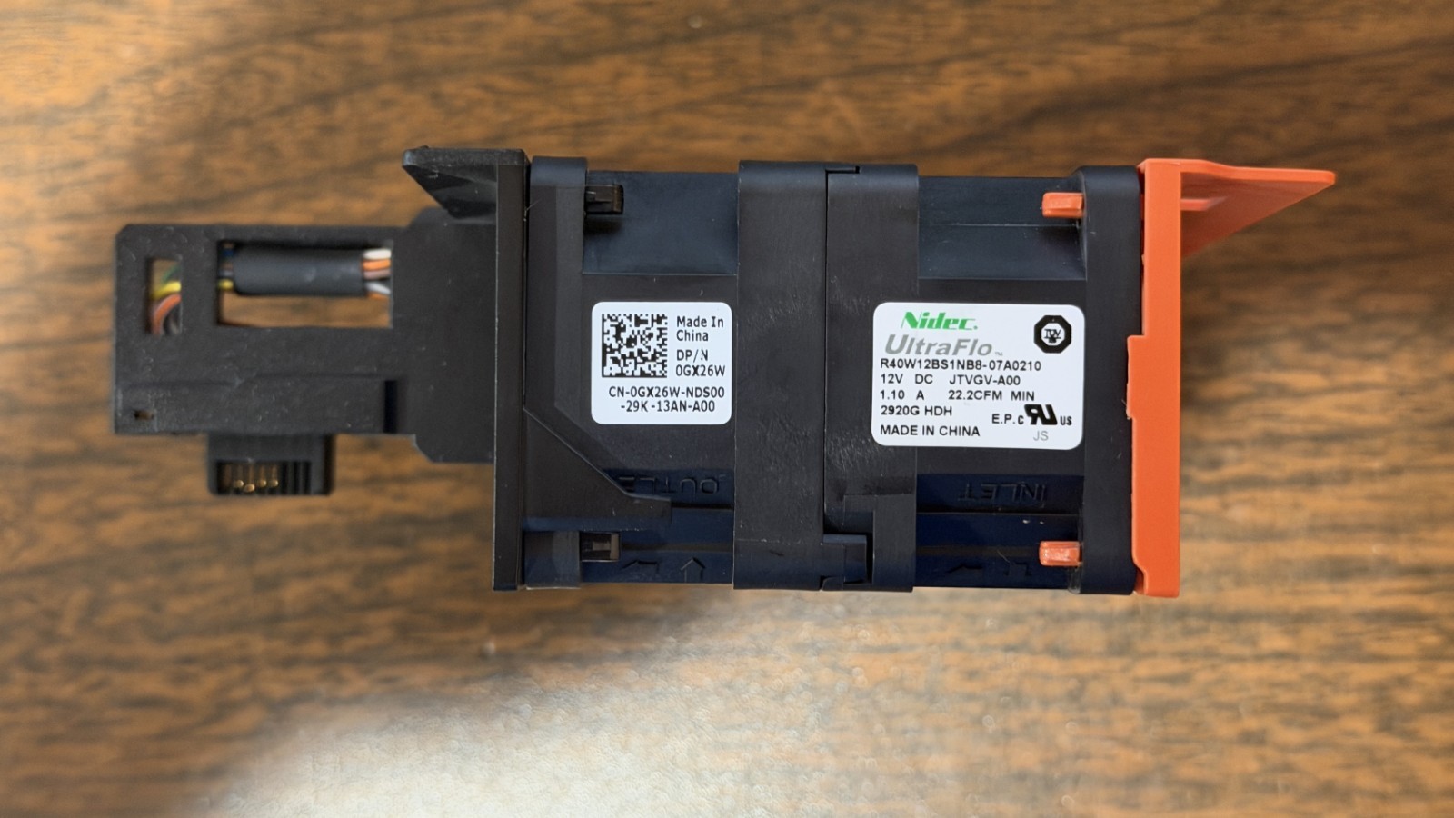 Lot of 4 Genuine Dell PowerEdge R650 R6525  1U 15G Fan GX26W