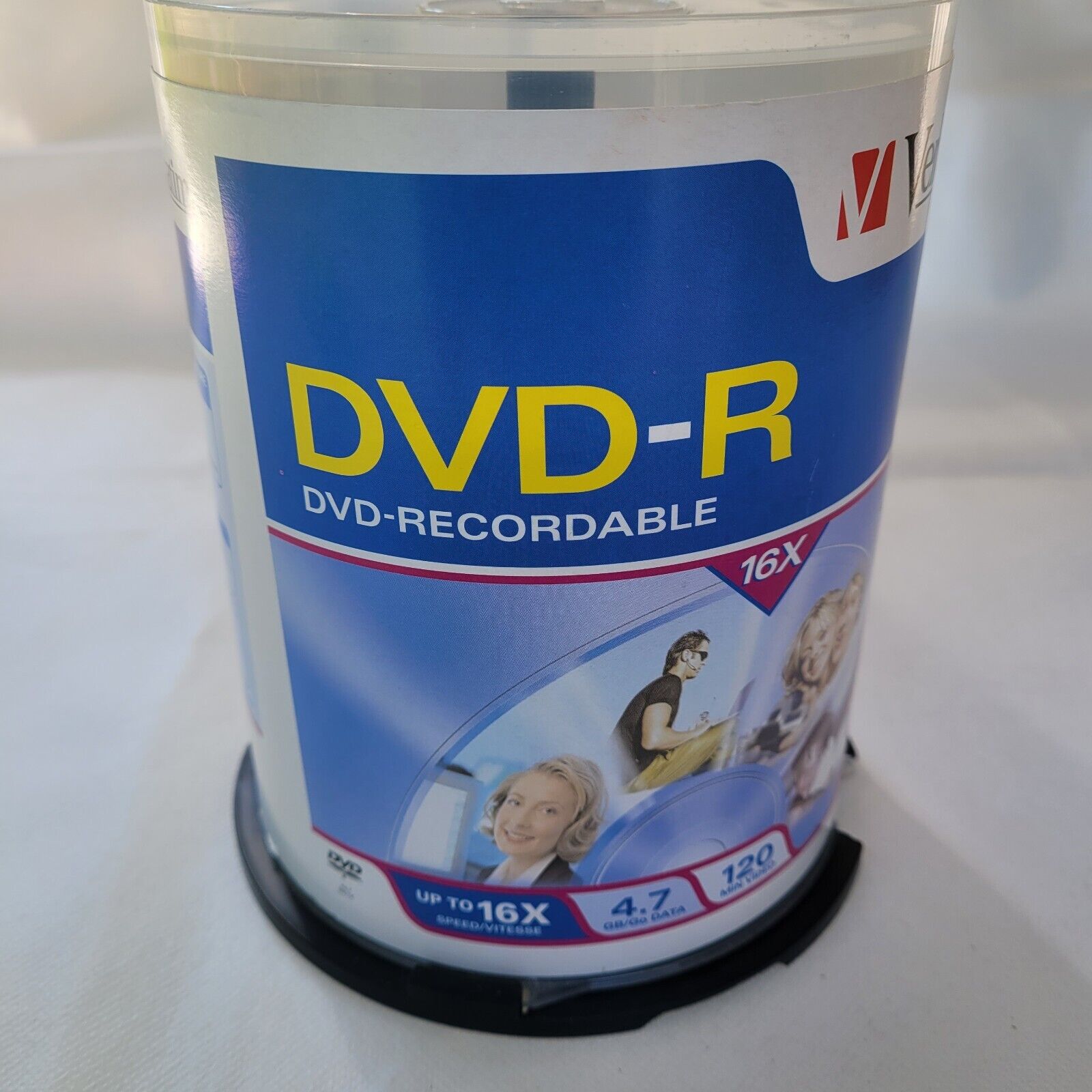 Verbatim AZO DVD-R 4.7GB 16X with Branded Surface - Open Pack Of 73 NEW READ 