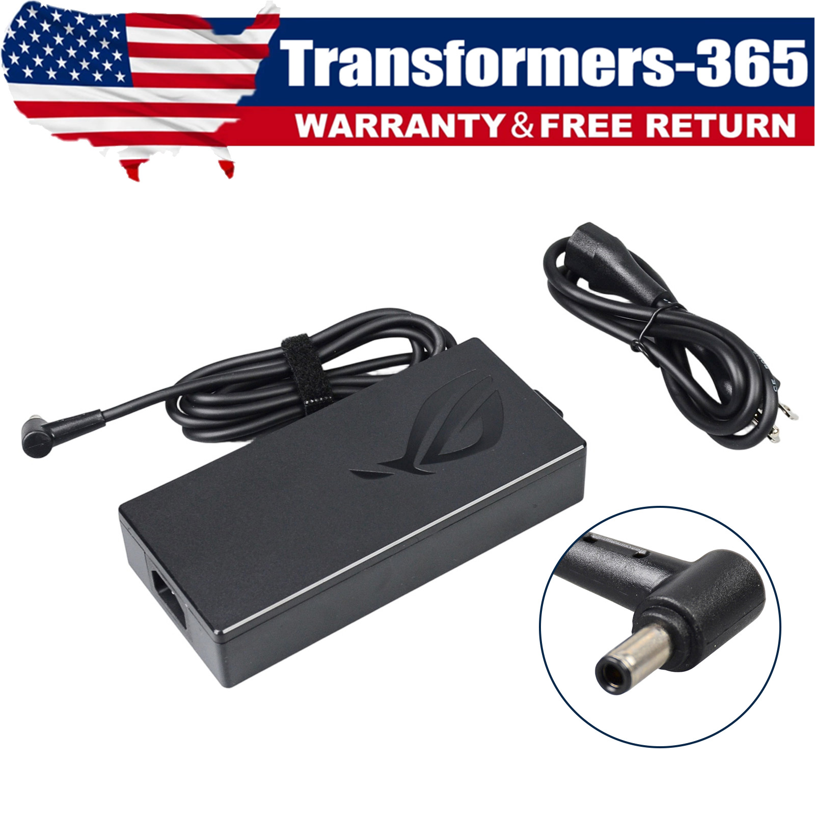 For ASUS ROG Zephyrus G14 G15 GA401 New 6.0x3.7mm 180W AC Adapter ADP-180TB H