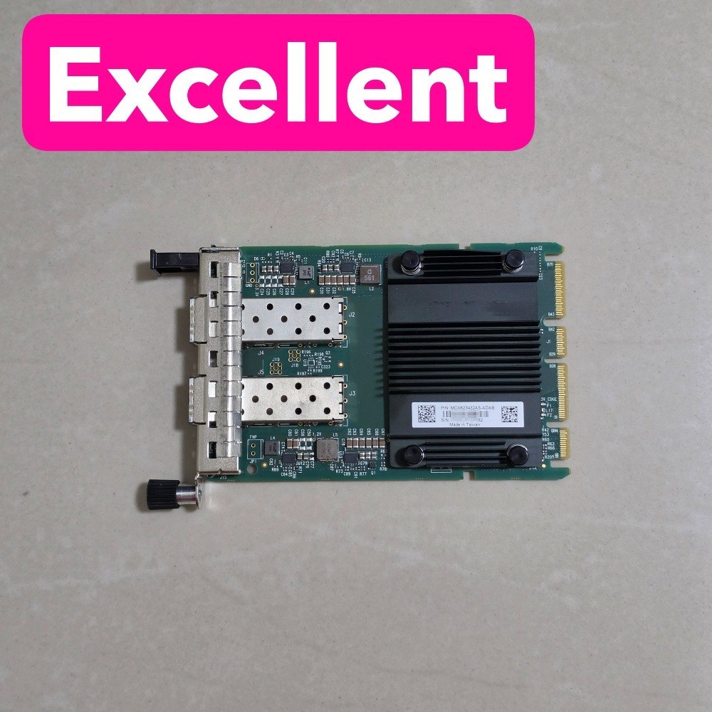 Nvidia MCX623432AS-ADAB OCP 3.0 25G ConnectX-6 Dx Mellanox Card 2 Ports 25 Gbps