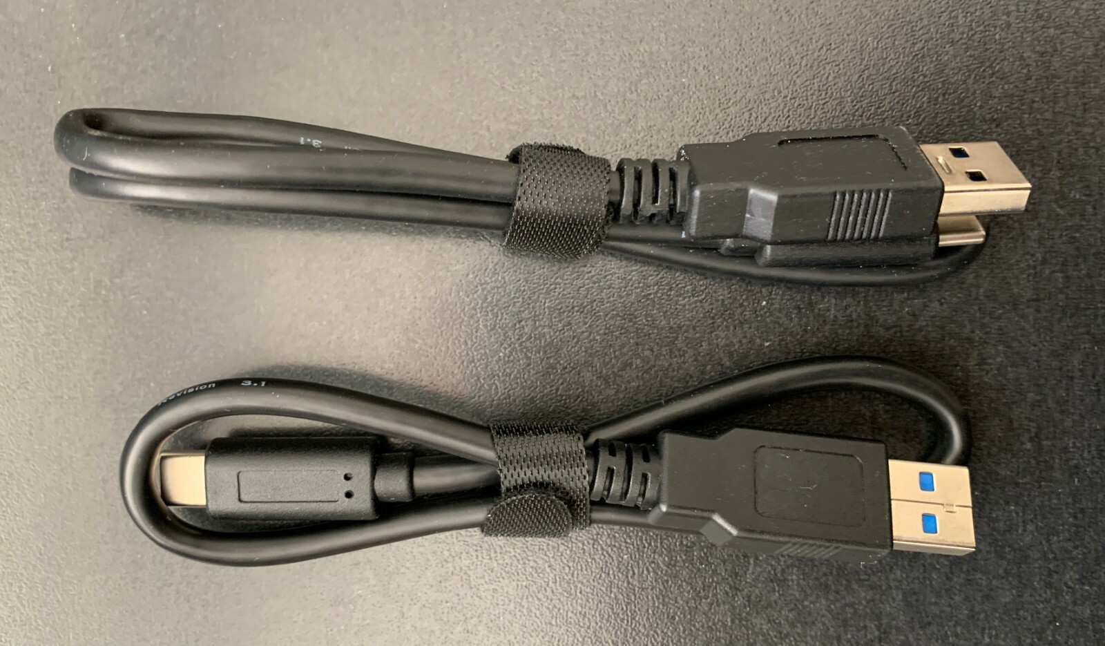 SET of 50 of USB 3.1 Gen 2 Type C to A, 1FT 14" Cables for Data Transfer