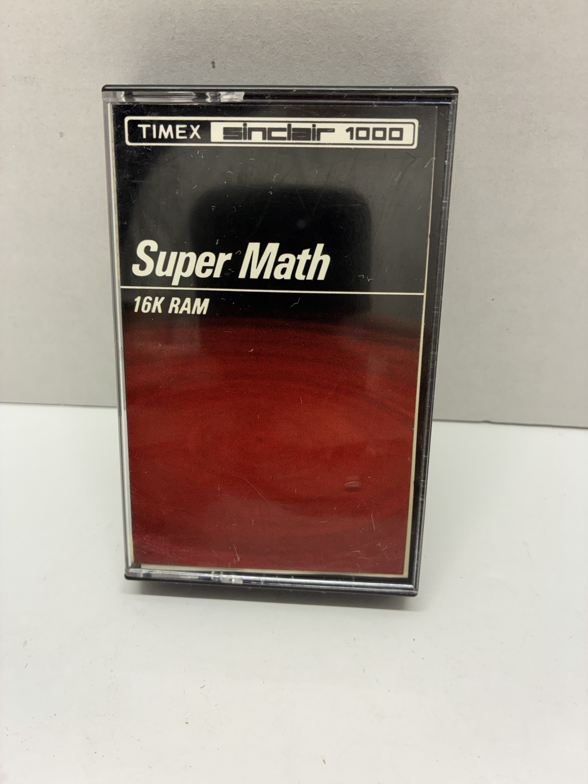 Super Math, Timex Sinclair 1000, 1983, Cassette & Manual  Used Cassette