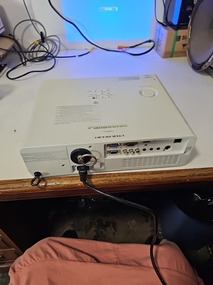 Panasonic PT-VW431D HDMI LCD Projector With 2071 Lamp Hours