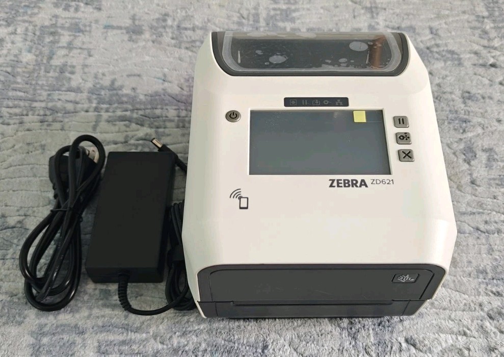 Zebra ZD621t Thermal Transfer Dual Barcode Label Printer 300dpi  WiFi Bluetooth