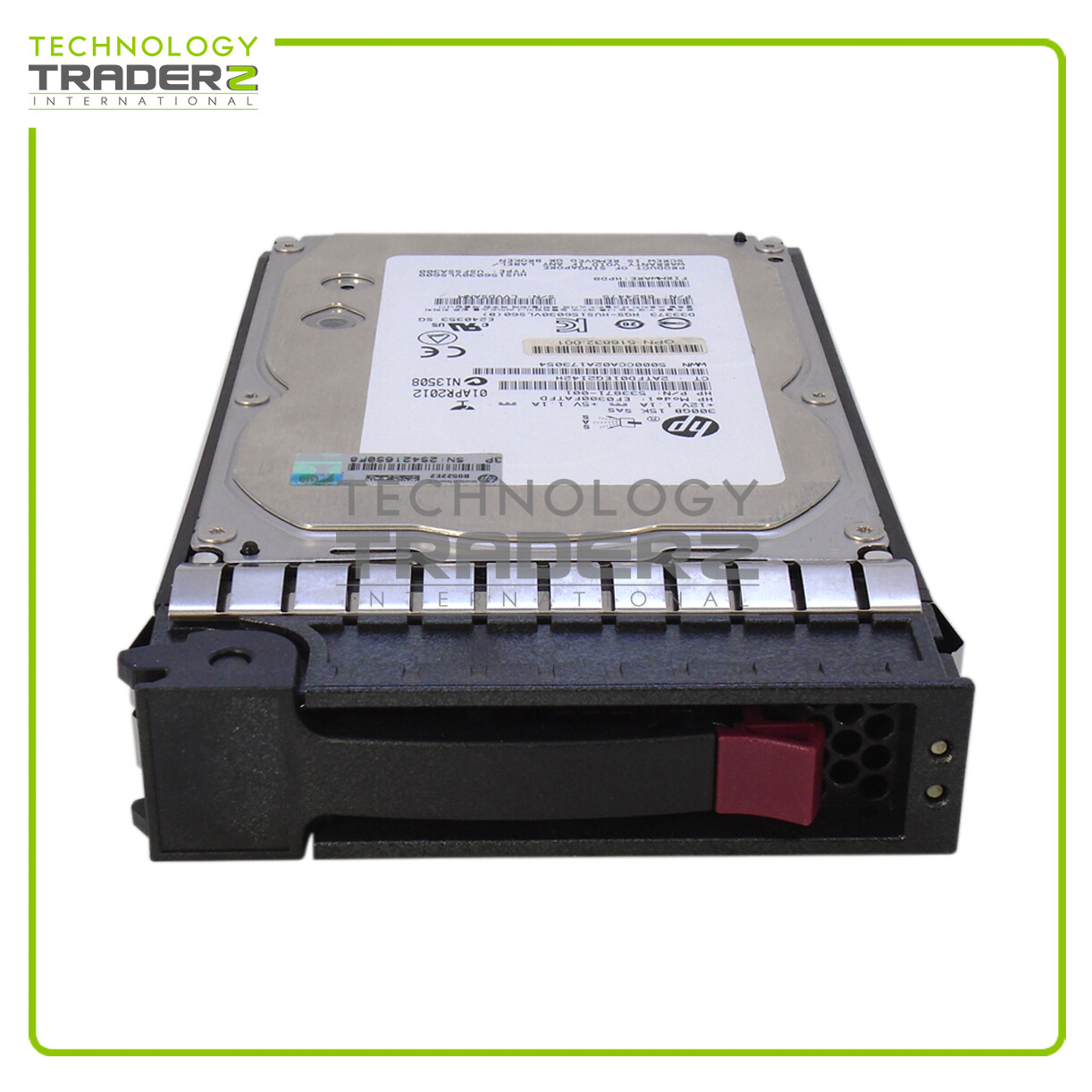 516814-B21 HP 300GB 15K SAS DP 6G 3.5" Hard Drive 516810-001 W/ Blank Tray