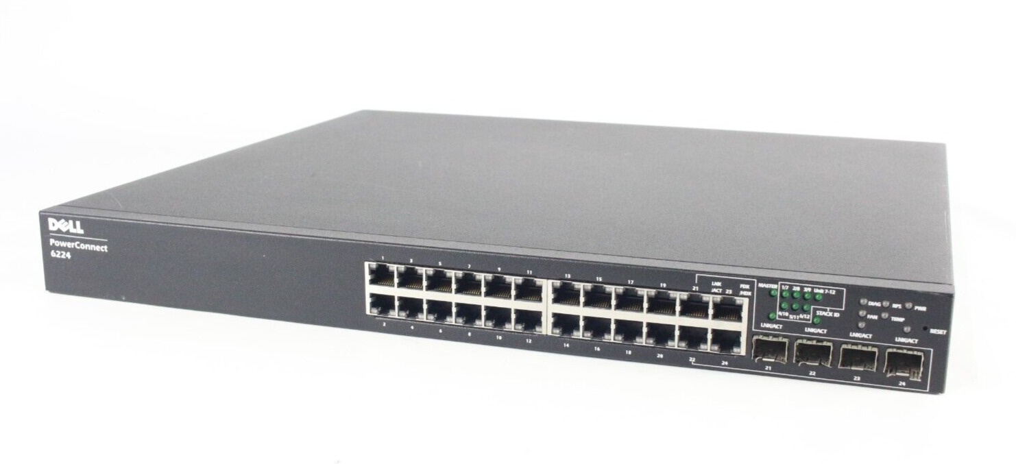 Dell PowerConnect 6224 24-Port Managed Gigabit Ethernet Switch (GP)