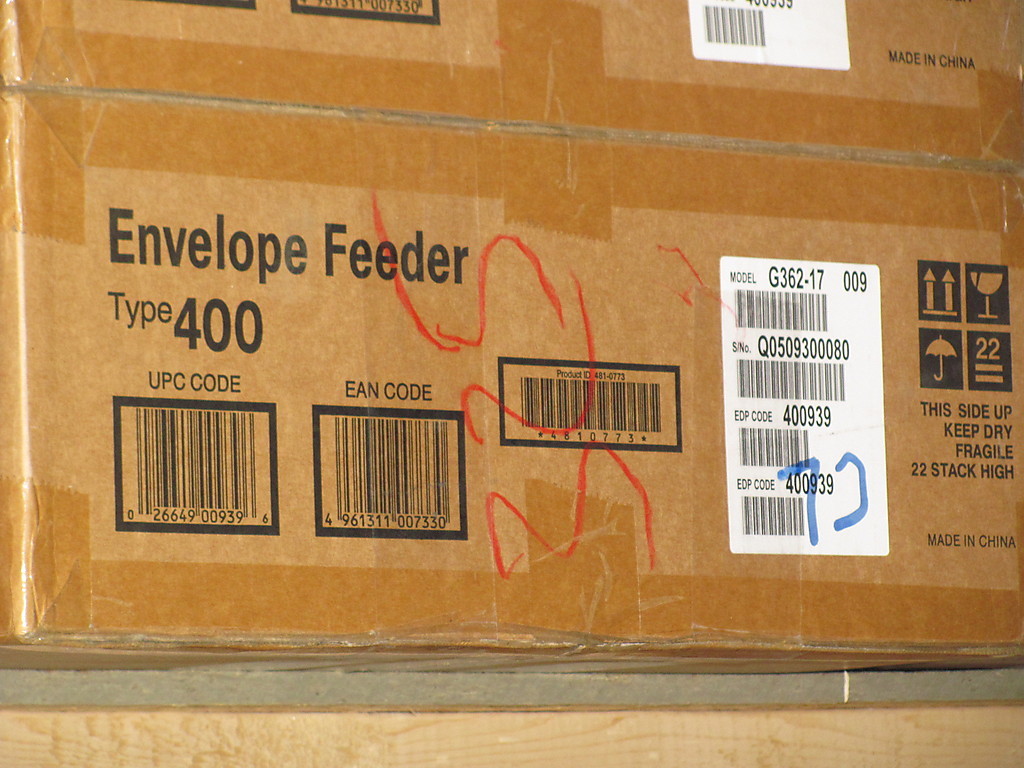 Ricoh Envelope Feeder Type 400 new in box