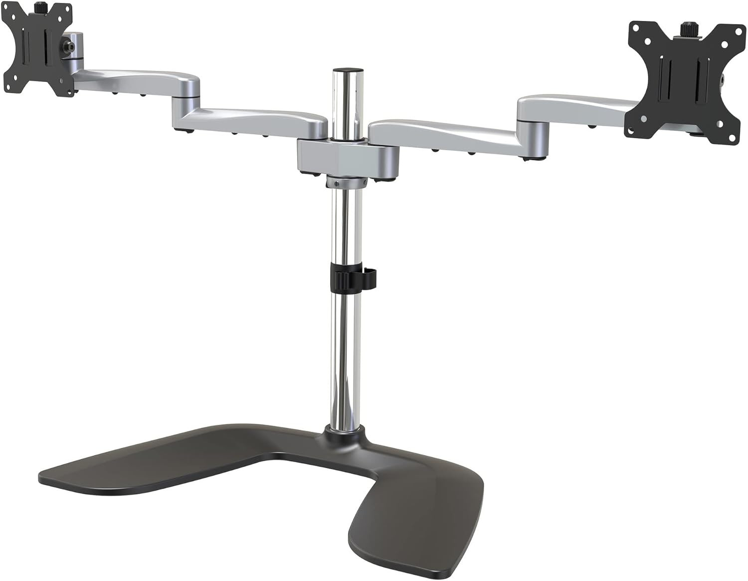 .Com Dual Monitor Stand - Ergonomic Desktop Monitor Stand for up to 32" VESA Dis