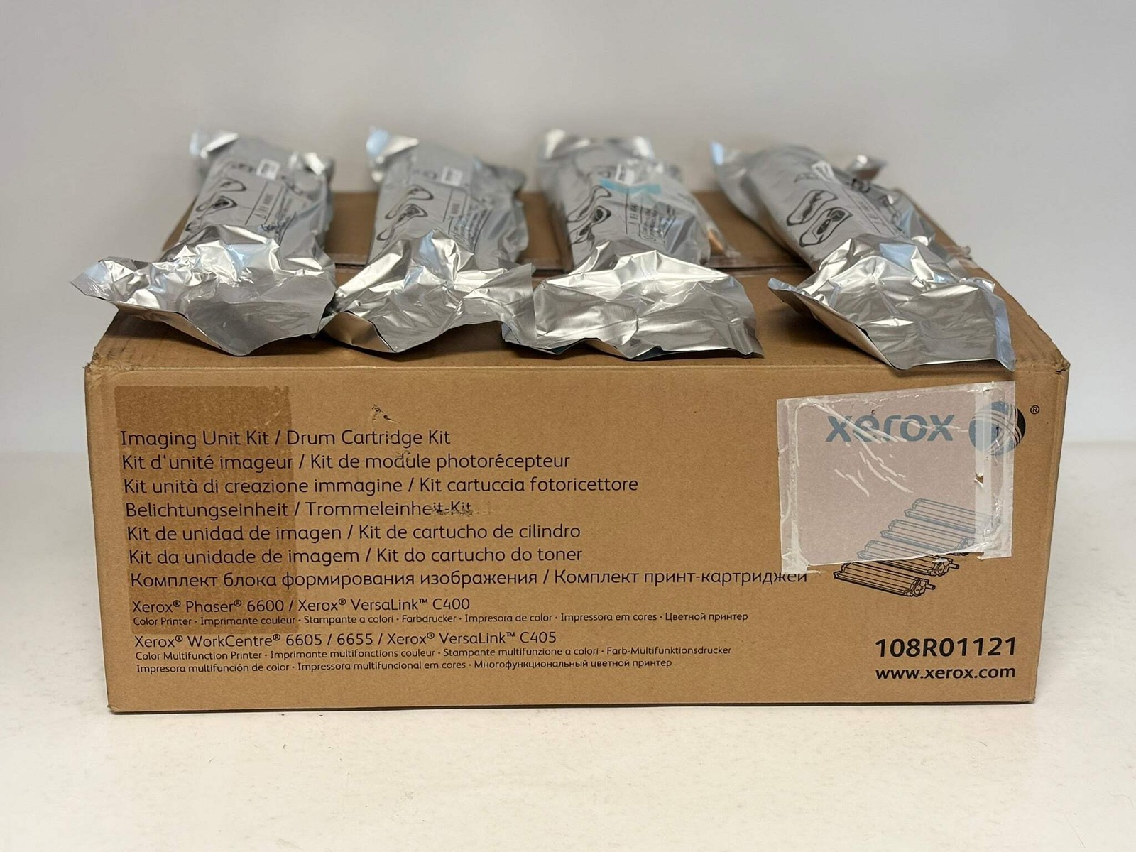Open OEM Xerox VersaLink C400,C405,6605,6655 Imaging Drum Kit 108R01121