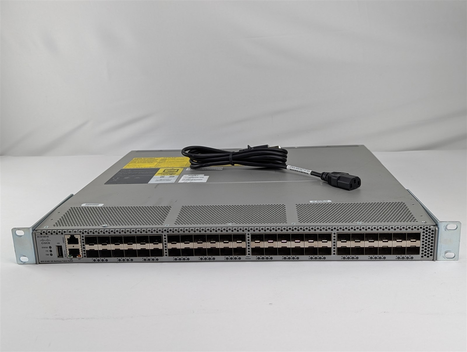 Cisco MDS 9148S 16G 48 Port Fibre Channel Fabric Switch DS‑C9148S‑K9 Rackmount