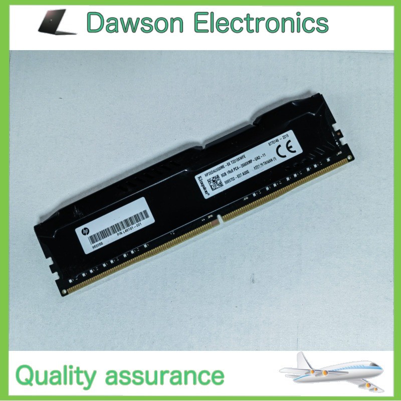 HP Kingston 8GB DDR4 2666 HyperX 1Rx8 PC4-2666XMP PC4-21300 288pin Desktop RAM